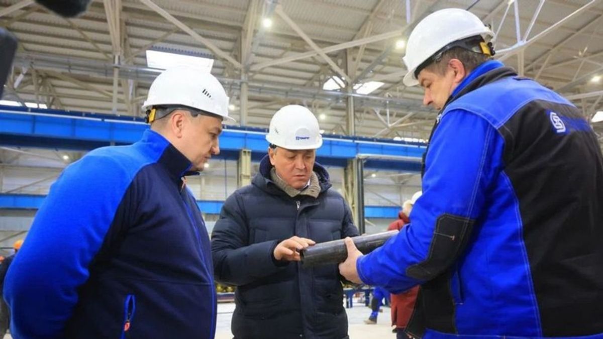 Посещение индустриальной зоны