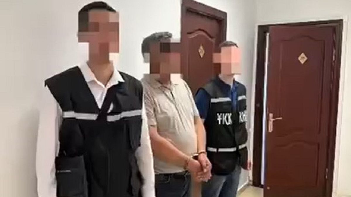 Задержанный в Кызылорде