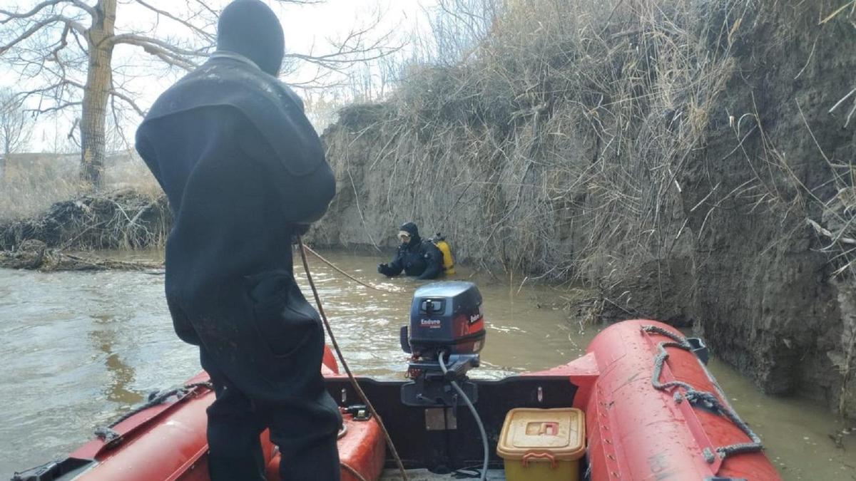 Бөрлі өзеніндегі іздеу жұмыстары