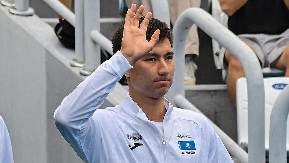 Казахстанский теннисист Бейбит Жукаев