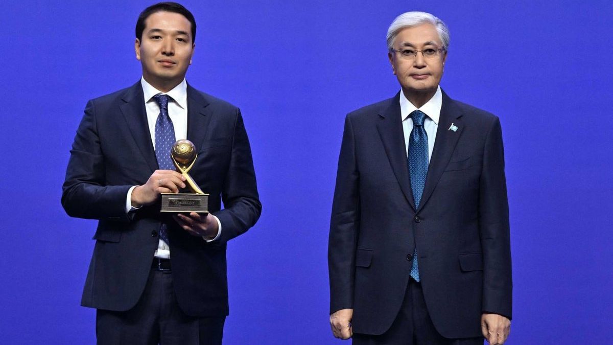 Награждение победителя конкурса