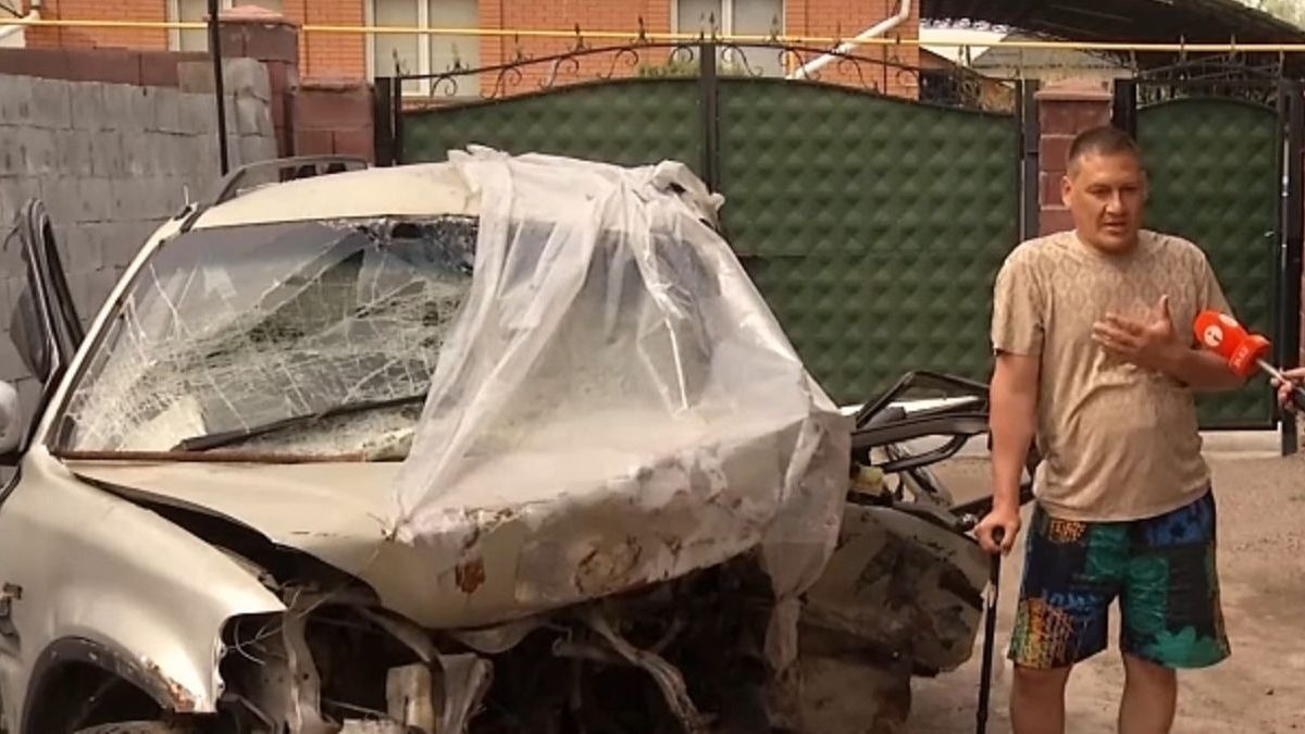 Пострадавший в ДТП Роман Смирнов