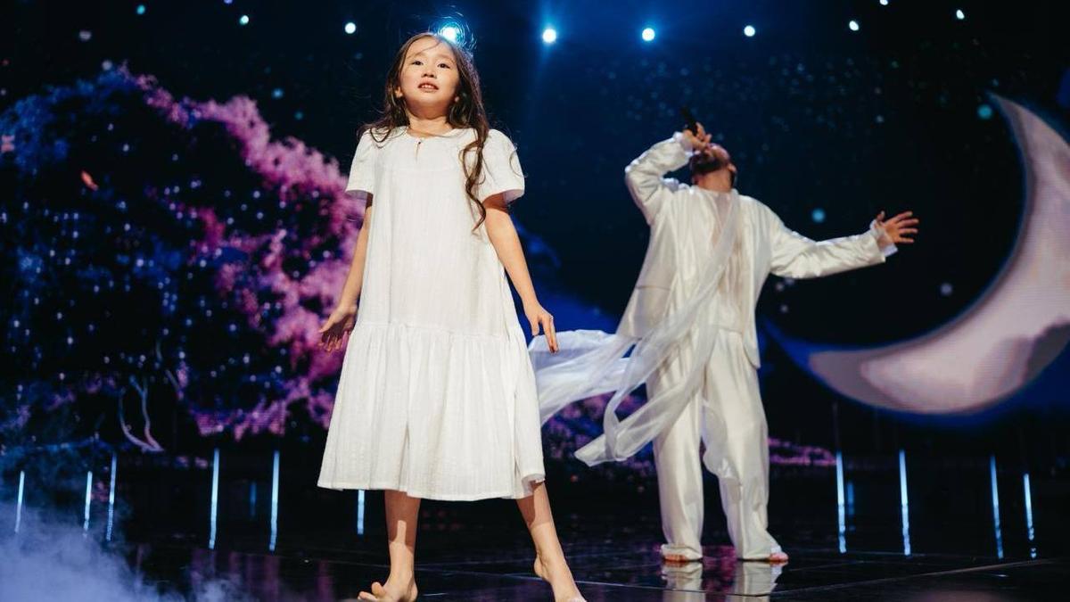 Жасмин Кайраткызы и Амре на "Интервидении"