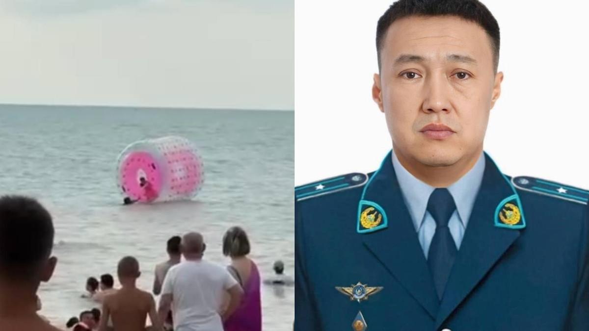 баланы құтқарған полиция қызметкері Талғат Оспанов