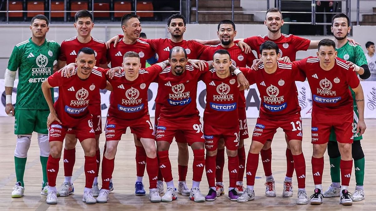 Футзалисты "Кайрата" в 2026 году