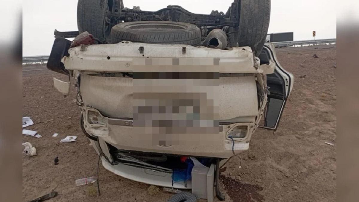 жол апаты болған жер