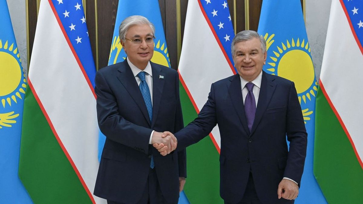 Касым-Жомарт Токаев и Шавкат Мирзиеев