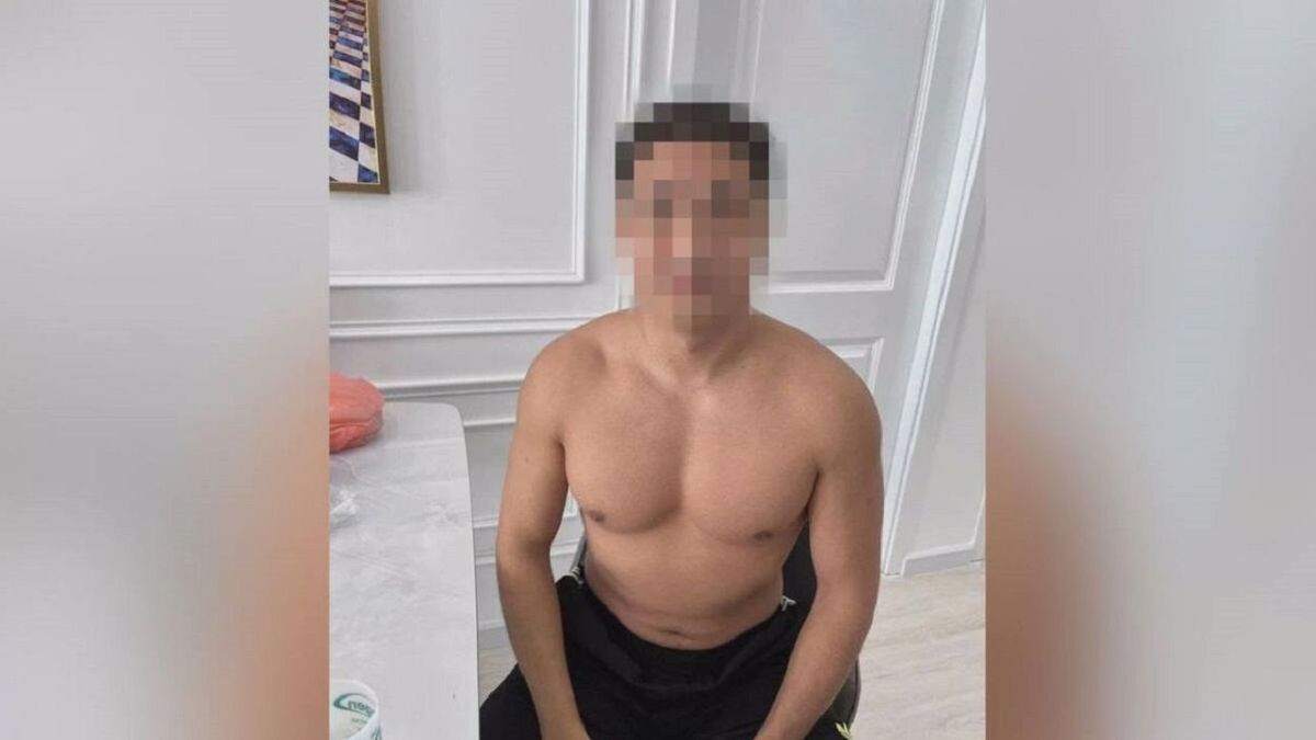 Задержанный мужчина