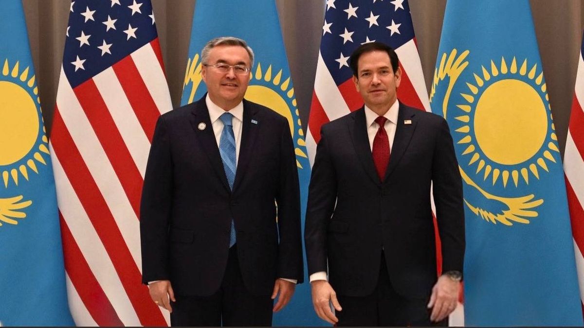 Мухтар Тлеуберди и Марко Рубио