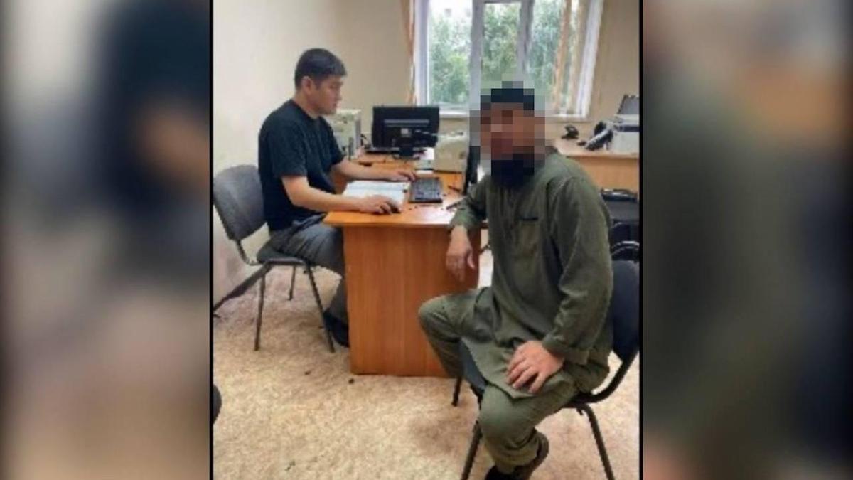 Задержанный мужчина