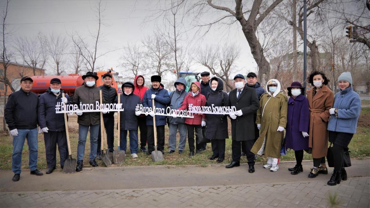 Посадка деревьев