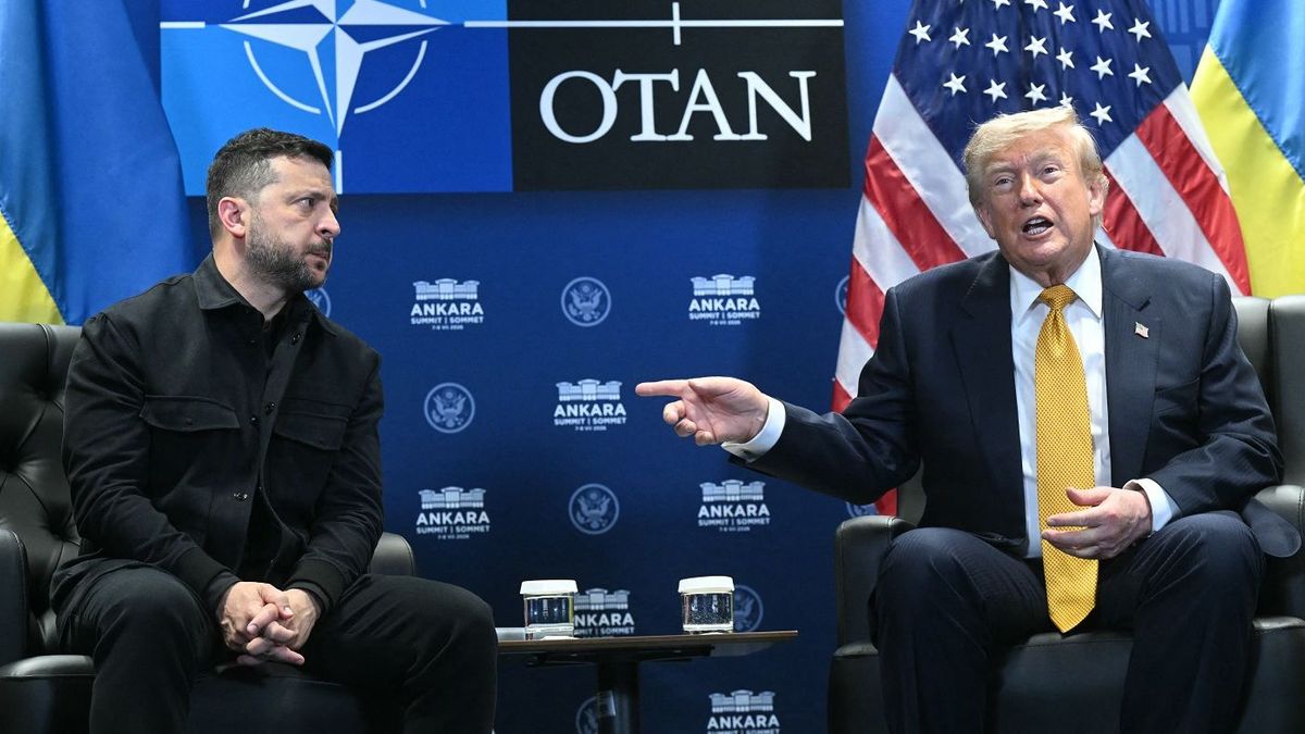 Владимир Зеленский и Дональд Трамп