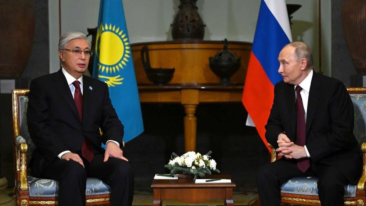 Қасым-Жомарт Тоқаев және Владимир Путин