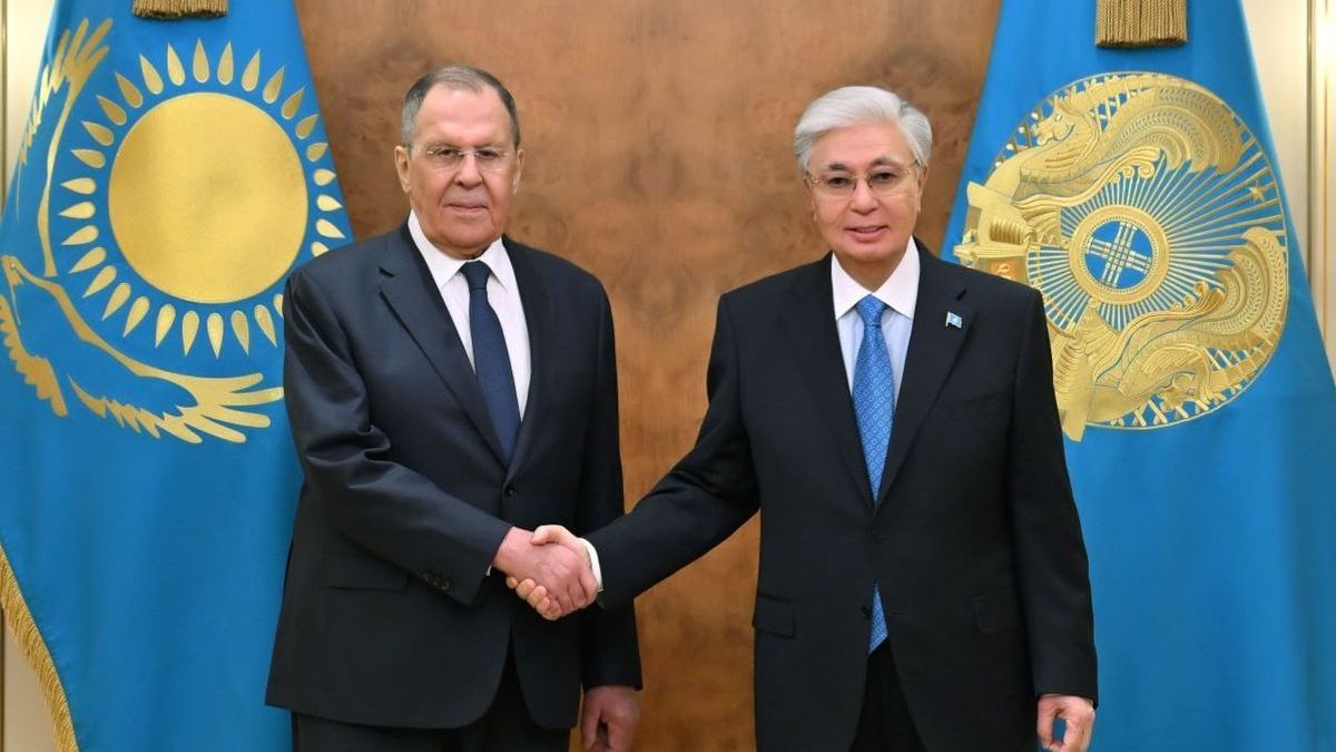Қасым-Жомарт Тоқаев және Сергей Лавров