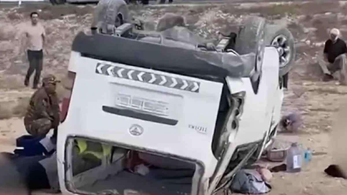 Маңғыстауда 10 адам қаза болған жол апаты