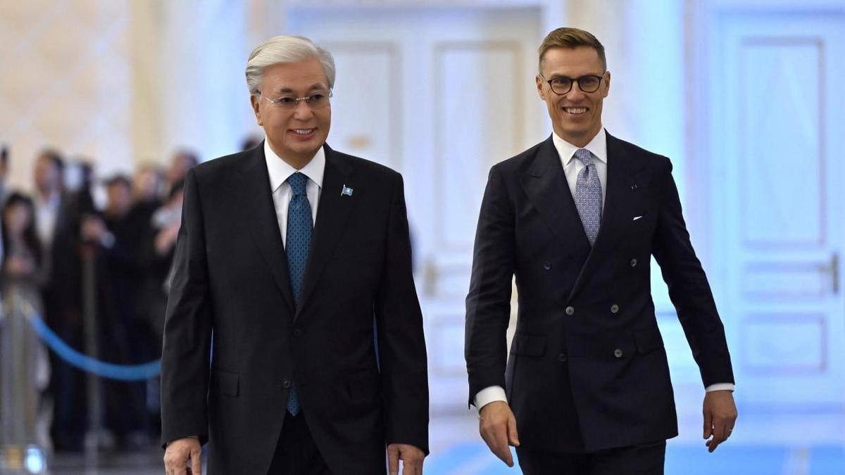 Касым-Жомарт Токаев и Александр Стубб
