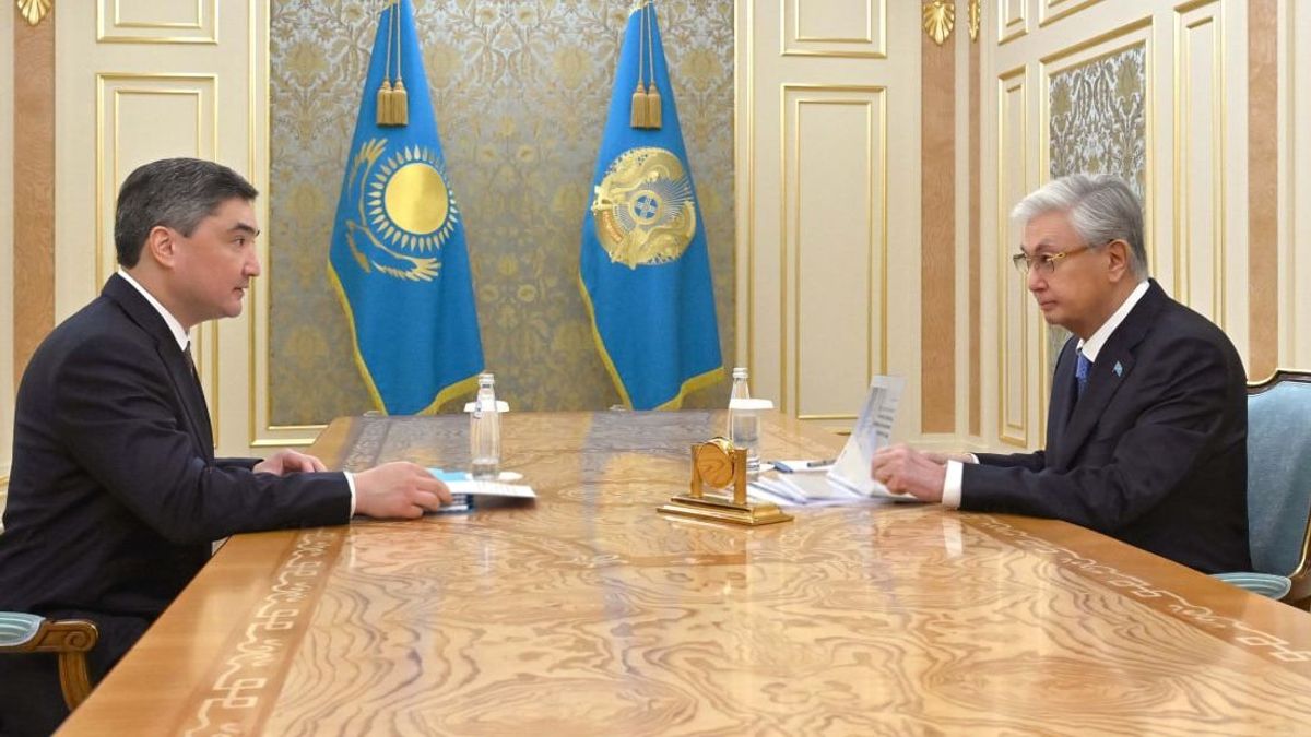 Қасым-Жомарт Тоқаев және Олжас Бектенов