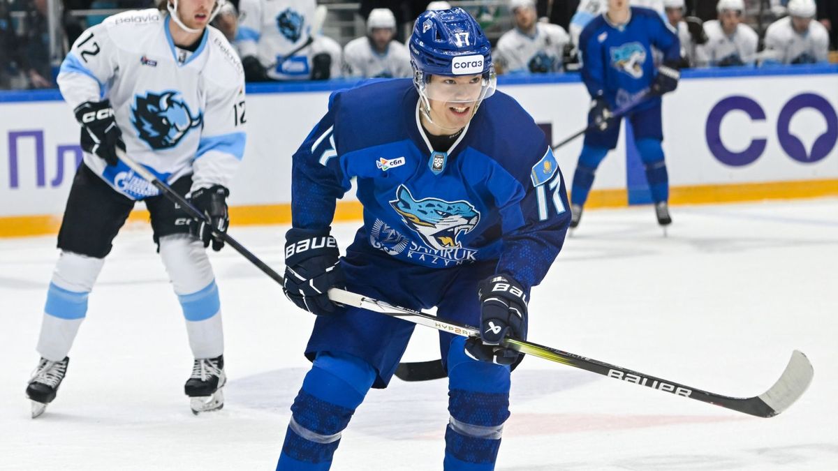 Игрок "Барыса" Алихан Омирбеков