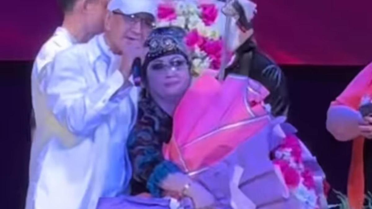 Мақпал Жүнісова мен Ахтамбек Юлдашев Мақпал Жүнісова мен Ахтамбек Юлдашев