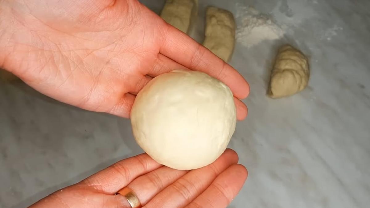 Порция теста на один шелпек