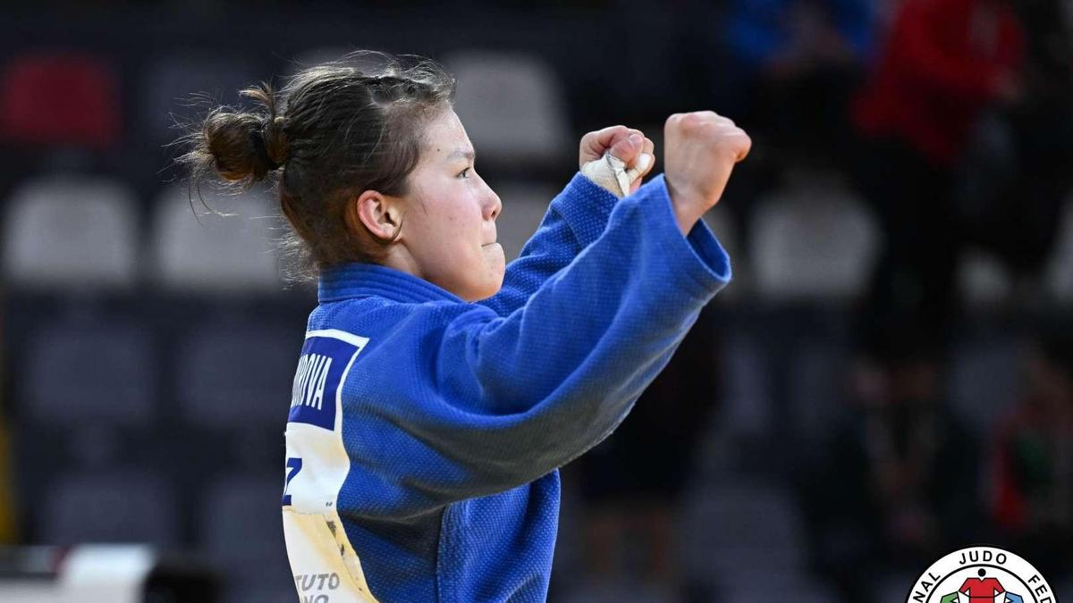 Казахстанская дзюдоистка Дана Абдирова