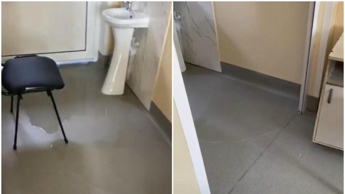 Потоп в больнице в Актау Потоп в больнице в Актау