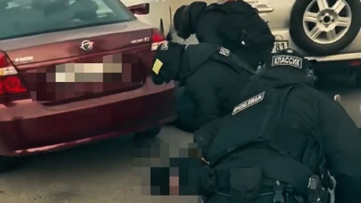 Задержание в Уральске