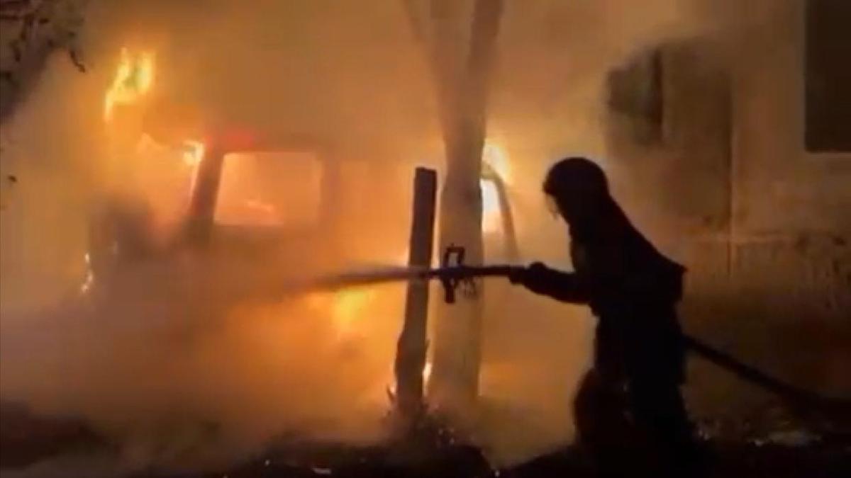 Автомобиль взорвался в Шахтинске