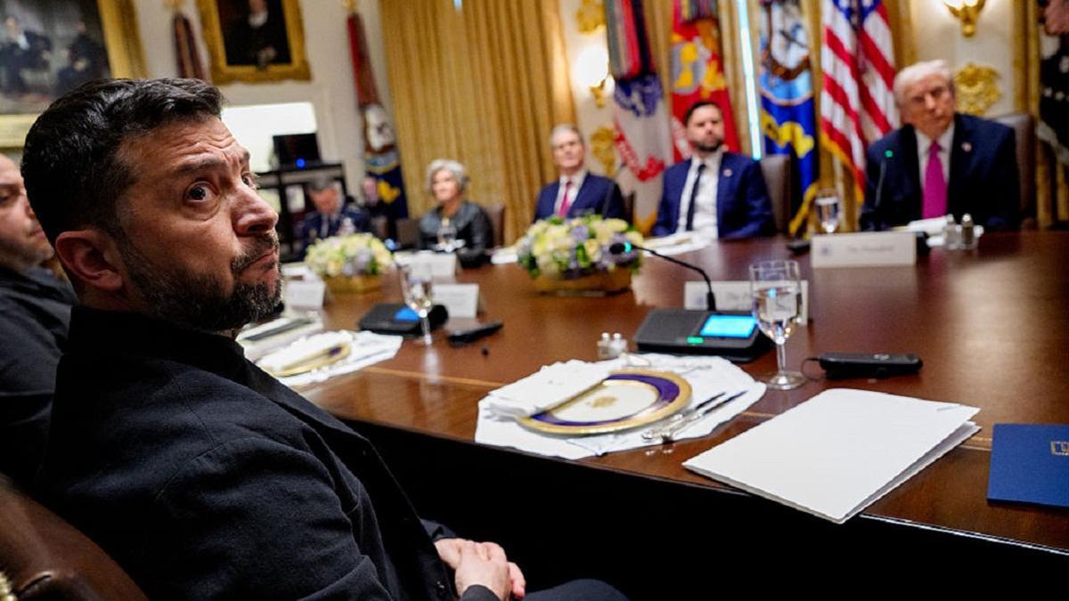 Встреча Дональда Трампа и Владимира Зеленского