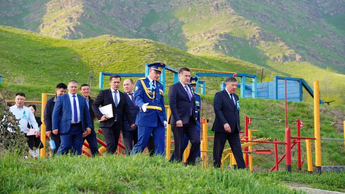 Нурымбет Сактаганов посетил войсковую часть №97638 Нурымбет Сактаганов посетил войсковую часть №97638