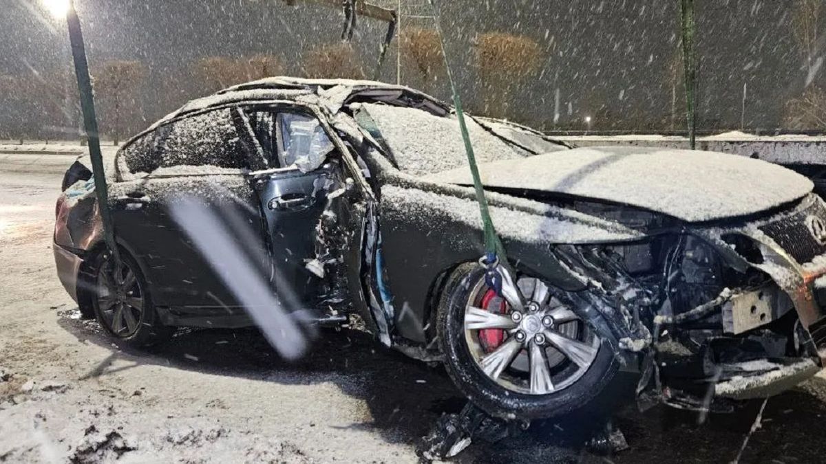 Авария в Алматы