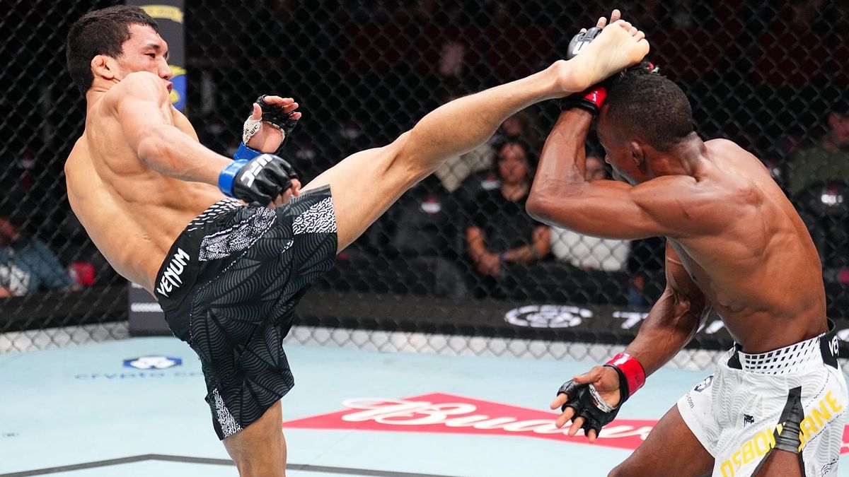 Бой Алиби Идриса с Оде Осборном