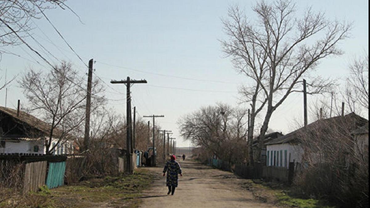 Ауылдағы көше Ауылдағы көше