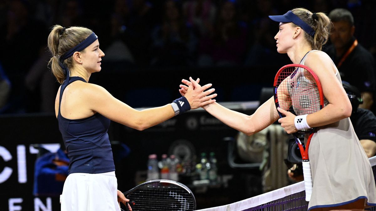 Каролина Мухова и Елена Рыбакина