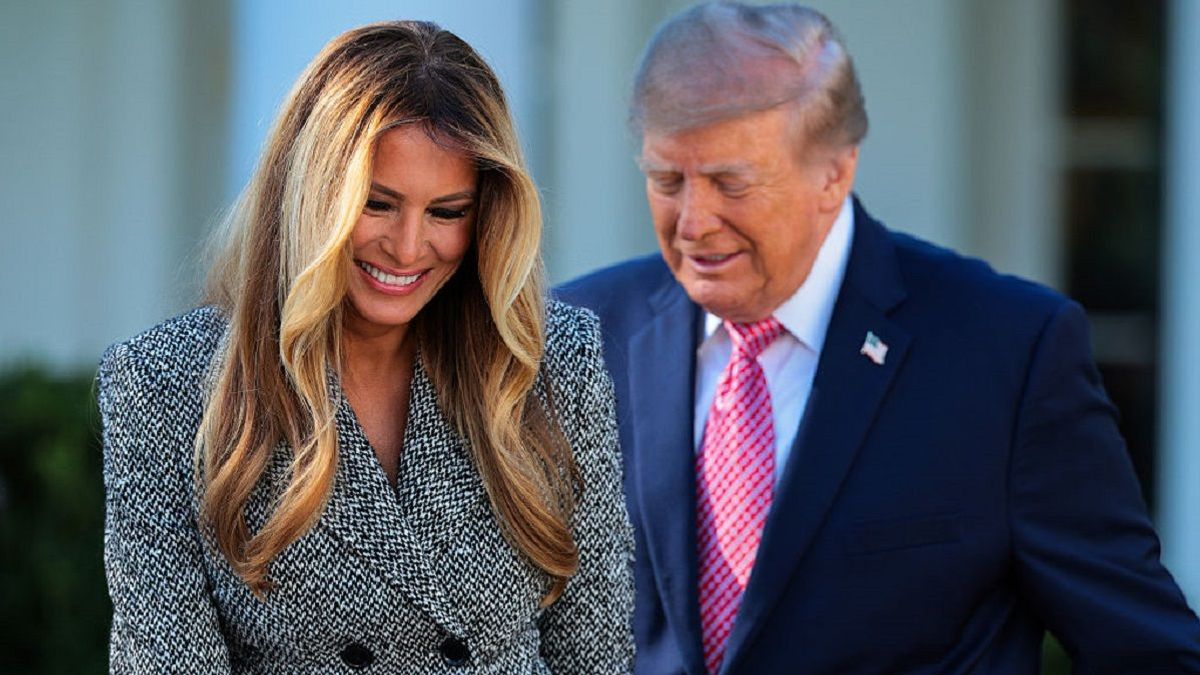 Мелания и Дональд Трамп