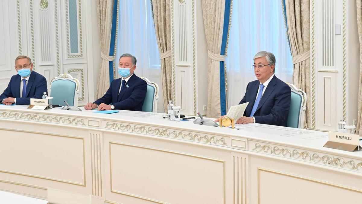 Тоқаев Андреас Эбиді қабылдады Тоқаев Андреас Эбиді қабылдады