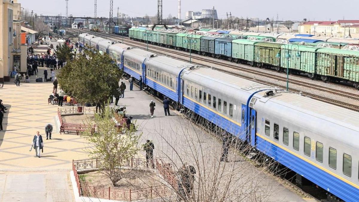 Поезд Караганда-Москва