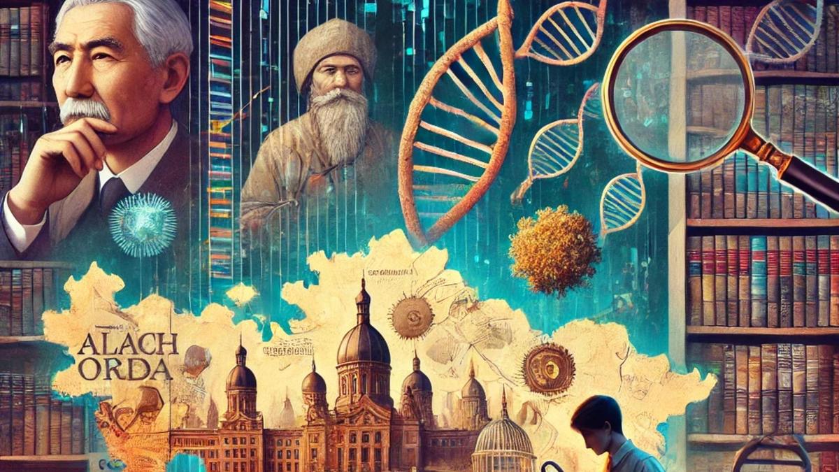 Қазақ тарихына қатысты иллюстрация Қазақ тарихына қатысты иллюстрация