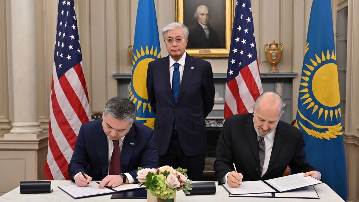 Касым-Жомарт Токаев, Ерсайын Нагаспаев и Говард Латник