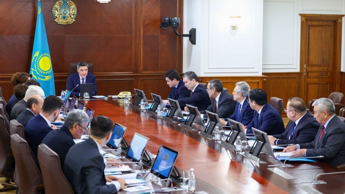 Совещание в правительстве