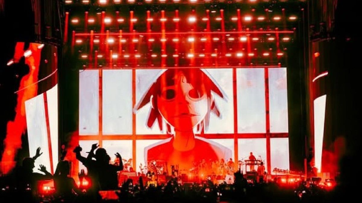 Концерт Gorillaz