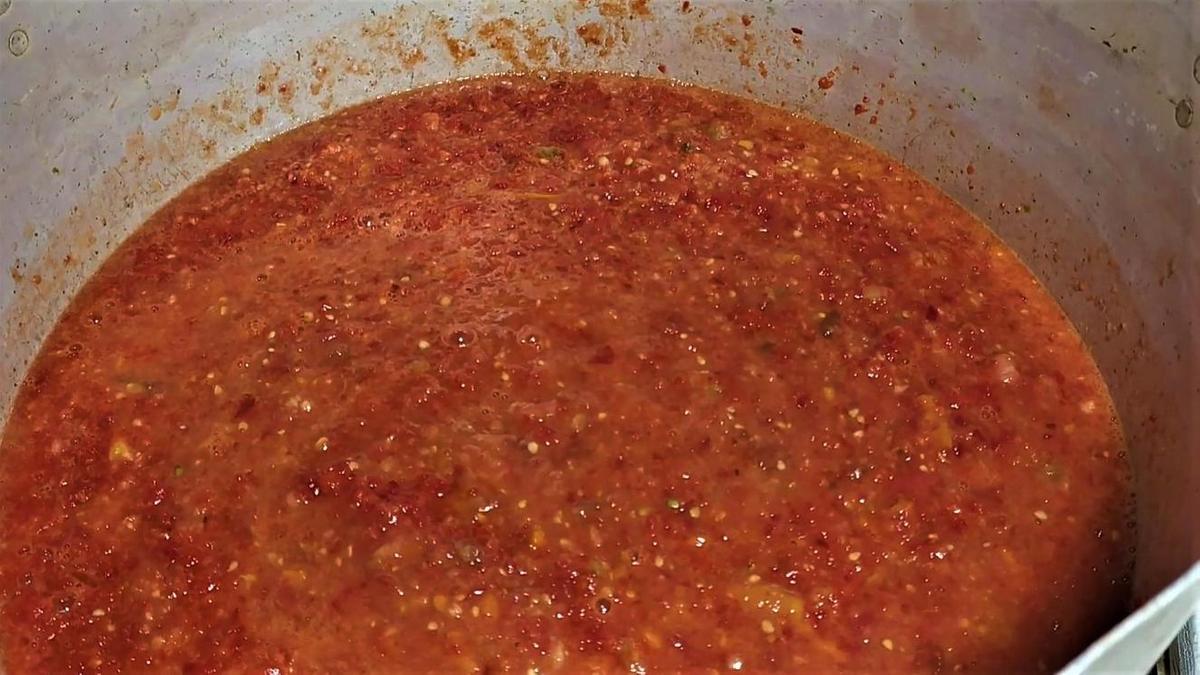 Измельченные овощи