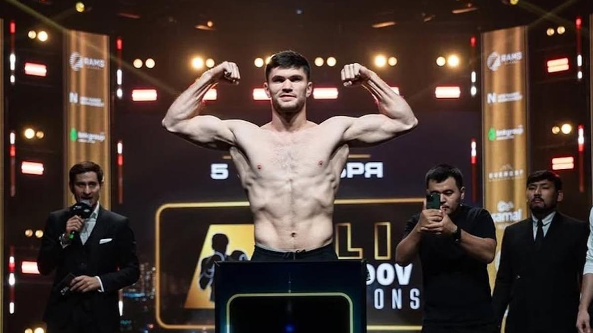 Казахстанский боксер Али Ахмедов