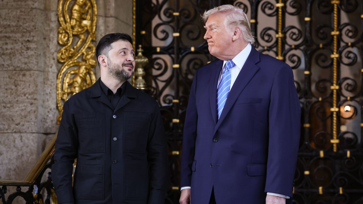 Владимир Зеленский и Дональд Трамп