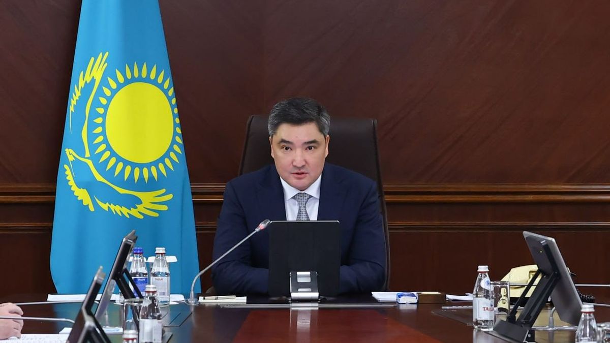 Үкімет басшысы Олжас Бектенов
