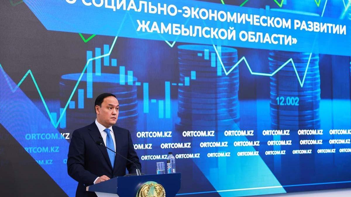 Жамбыл облысының әкімі Ербол Қарашөкеев Жамбыл облысының әкімі Ербол Қарашөкеев