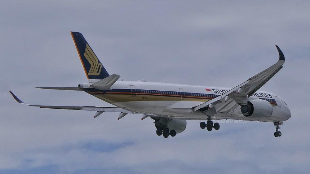 Самолет Singapore Airlines