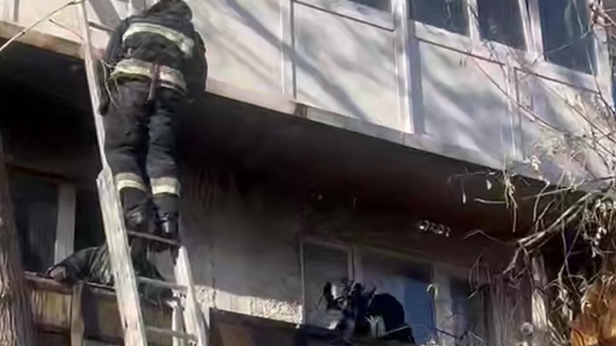 Тушение пожара