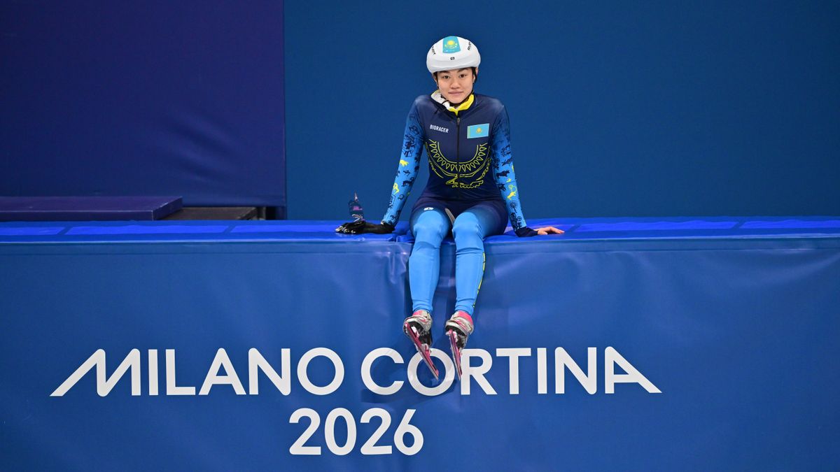 Казахстанская шорт-трекистка Яна Хан