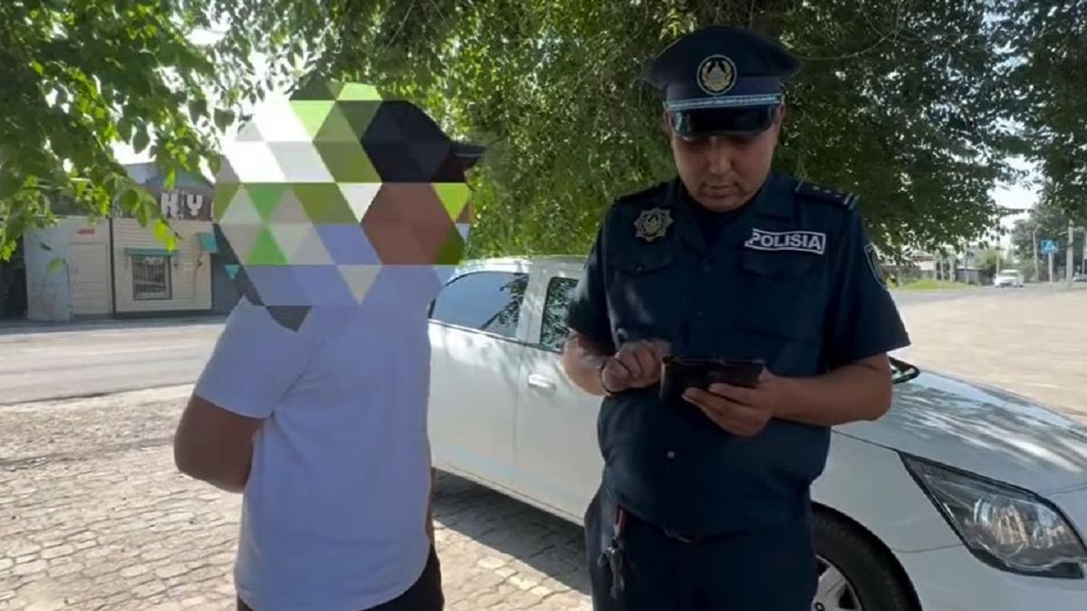 Талдыкорганец и полицейский